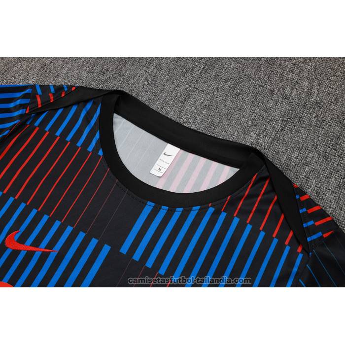 Chandal del Barcelona Manga Corta 2024 Azul - Pantalon Corto